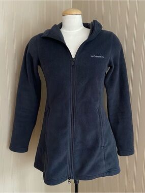 Columbia Women's Benton Springs II Long Hoodie Jacket in Black Women’s Small